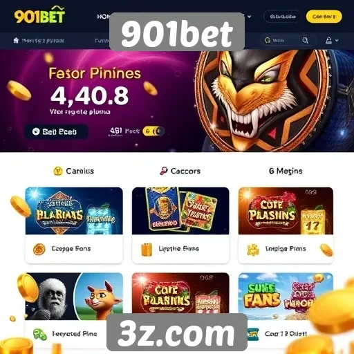 Principais recursos do site de jogos 901bet